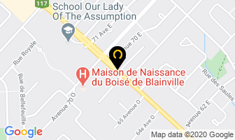 Aspirateur 2000 in Blainville map