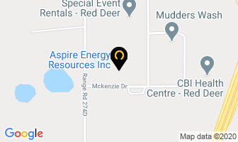 Aspire Energy Resources Inc. in Red Deer County map