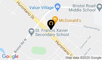 Asquared Nails And Spa in Mississauga map