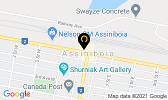 Assiniboia Auto Parts Ltd in Assiniboia map