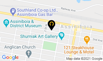 Assiniboia Denture Clinic in Assiniboia map