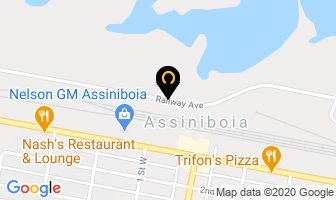 Assiniboia Livestock Auction in Assiniboia map