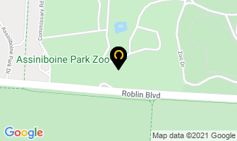 Assiniboine Park Zoo in Winnipeg map