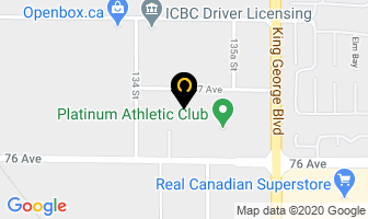 Associa British Columbia in Surrey map