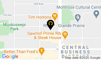 Associated Dental Laboratories Inc in Grande Prairie map
