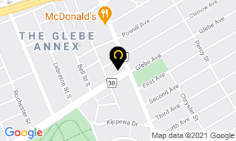 Associated Endodontists in Guelph map