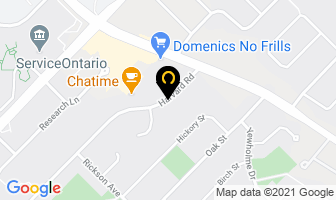 Associated Financial Planners in Guelph map