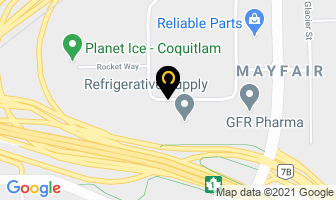 Associated Lock & Supply Ltd in Coquitlam map
