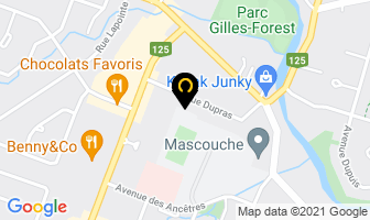 Association La Rose Bleue in Mascouche map