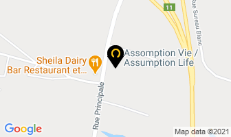 Assomption Vie-Assumption Life in Sturgeon Falls map