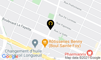 Assurances Collard Lt&eacute;e in Longueuil map