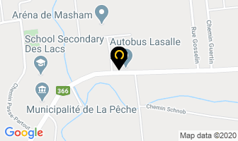 Assurances Eric Proulx Inc in La Pêche map
