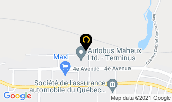 Assurances Guy Rochefort in Val-d'Or map
