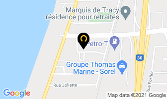 Assurances Martin Jacques in Sorel-Tracy map