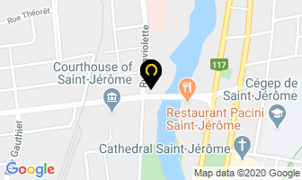 Assurexperts Forget Inc in Saint-Jérôme map