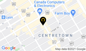 Astanga Yoga Ottawa in Guelph map