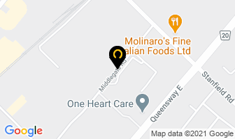 Astrazeneca Canada Inc in Mississauga map