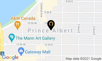 Astro Towing in Prince Albert map