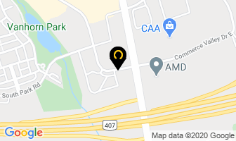 At & T Global Newtorks Sv in Markham map