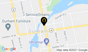 At The Movies in Durham map