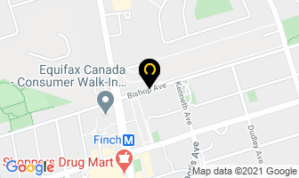 At Under 100 Dollars in North York map