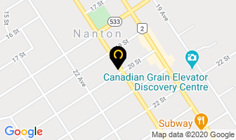 Atb Financial in Nanton map