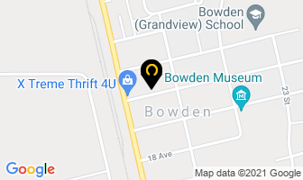 Atb Financial in Bowden map