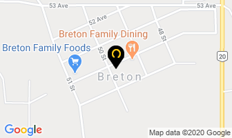 Atb Financial in Breton map