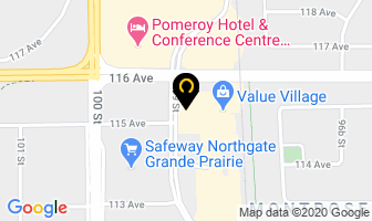 Atb Financial in Grande Prairie map