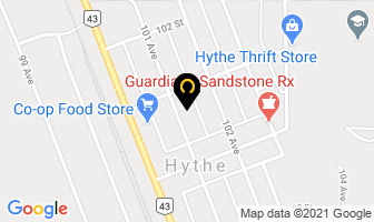 Atb Financial in Hythe map