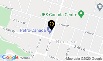 Atb Financial in Brooks map