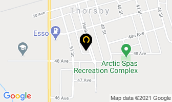 Atb Financial in Thorsby map