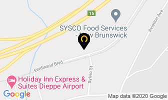 Atcan Industries Ltd in Dieppe map