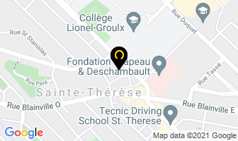 Atelier Altitude Inc in Sainte-Thérèse map