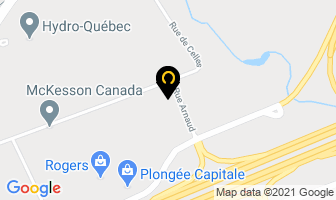 Atelier D'usinage Pro-Tech Inc in Ville de Québec map