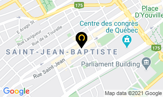 Atelier Frangine in Ville de Québec map