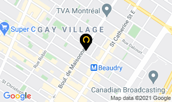 Atelier Mobile Manitou in Brantford map
