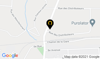 Atelier Rivard Inc in Val-d'Or map