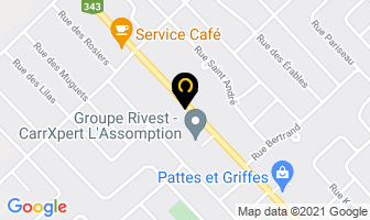 Atelier Speedway in L'Assomption map