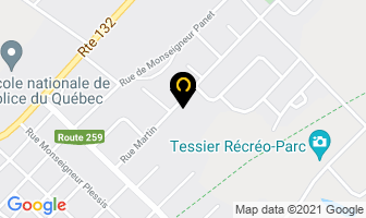 Ateliers Jean Cyr in Nicolet map