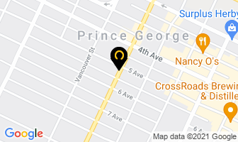 Atf Canada Bc Services Corp in Prince George map