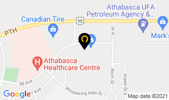 Athabasca Dental Clinic in Athabasca map