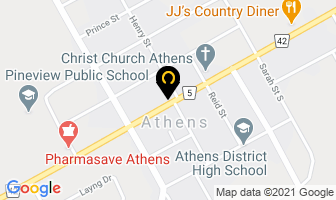 Athens Carpet Plus in Athens map