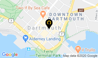 Atherton Nicholson in Dartmouth map