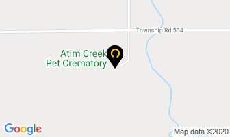 Atim Creek Pet Crematory in Spruce Grove map