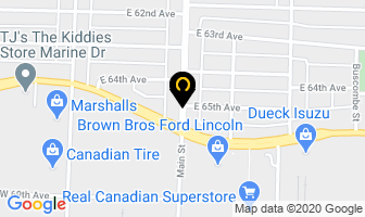 Atkinson William Chartered Accountant in Vancouver map