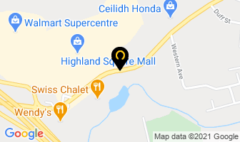 Atlantic Dodge Chrysler Jeep in New Glasgow map