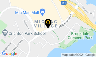 Atlantic Eye Center in Dartmouth map
