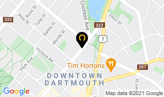 Atlantic Orthotic in Dartmouth map