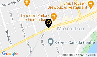 Atlantic Provinces Chamber Of Commerce in Moncton map